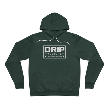 Drip Kulture "Too Clean To Miss" Unisex Sponge Fleece Hoodie - Multiple Colors