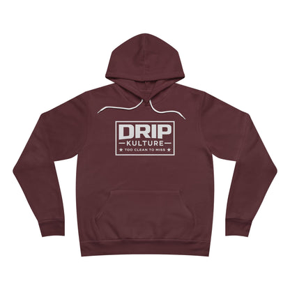Drip Kulture "Too Clean To Miss" Unisex Sponge Fleece Hoodie - Multiple Colors