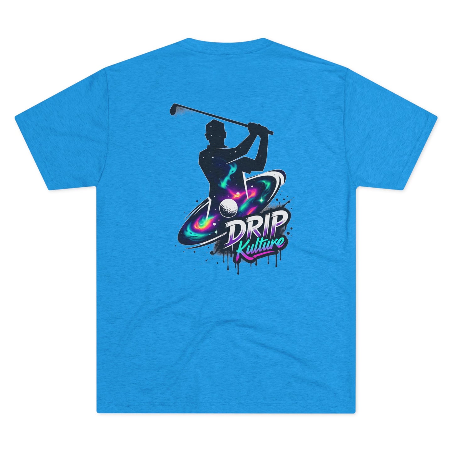 Galactic Golfer Unisex Tri-Blend T-Shirt - Multiple Colors