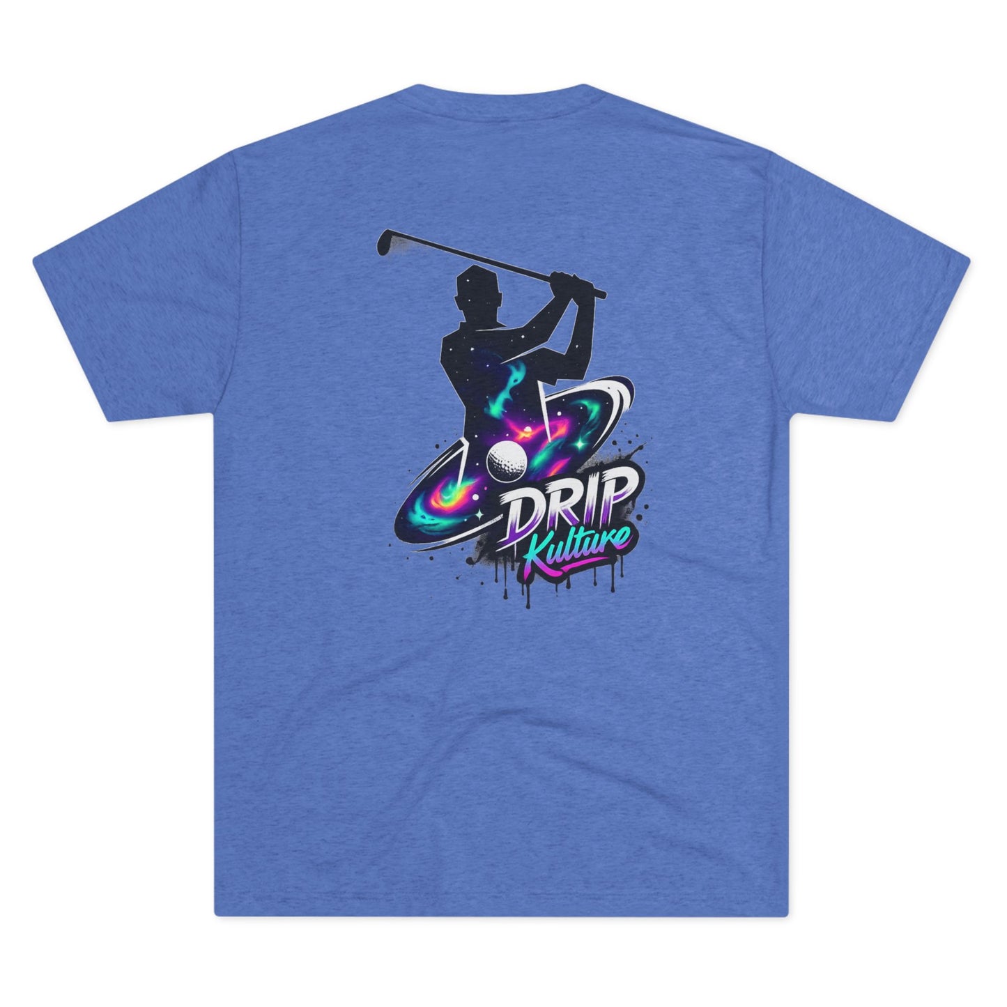 Galactic Golfer Unisex Tri-Blend T-Shirt - Multiple Colors