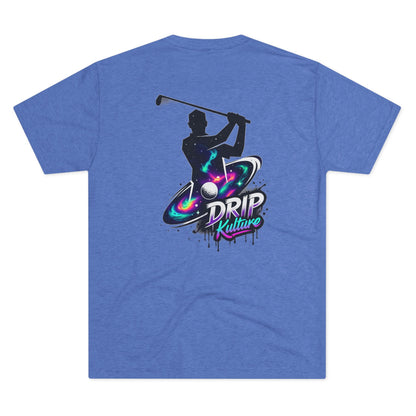 Galactic Golfer Unisex Tri-Blend T-Shirt - Multiple Colors
