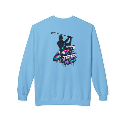 Galactic Golfer Unisex Crewneck - Multiple Colors
