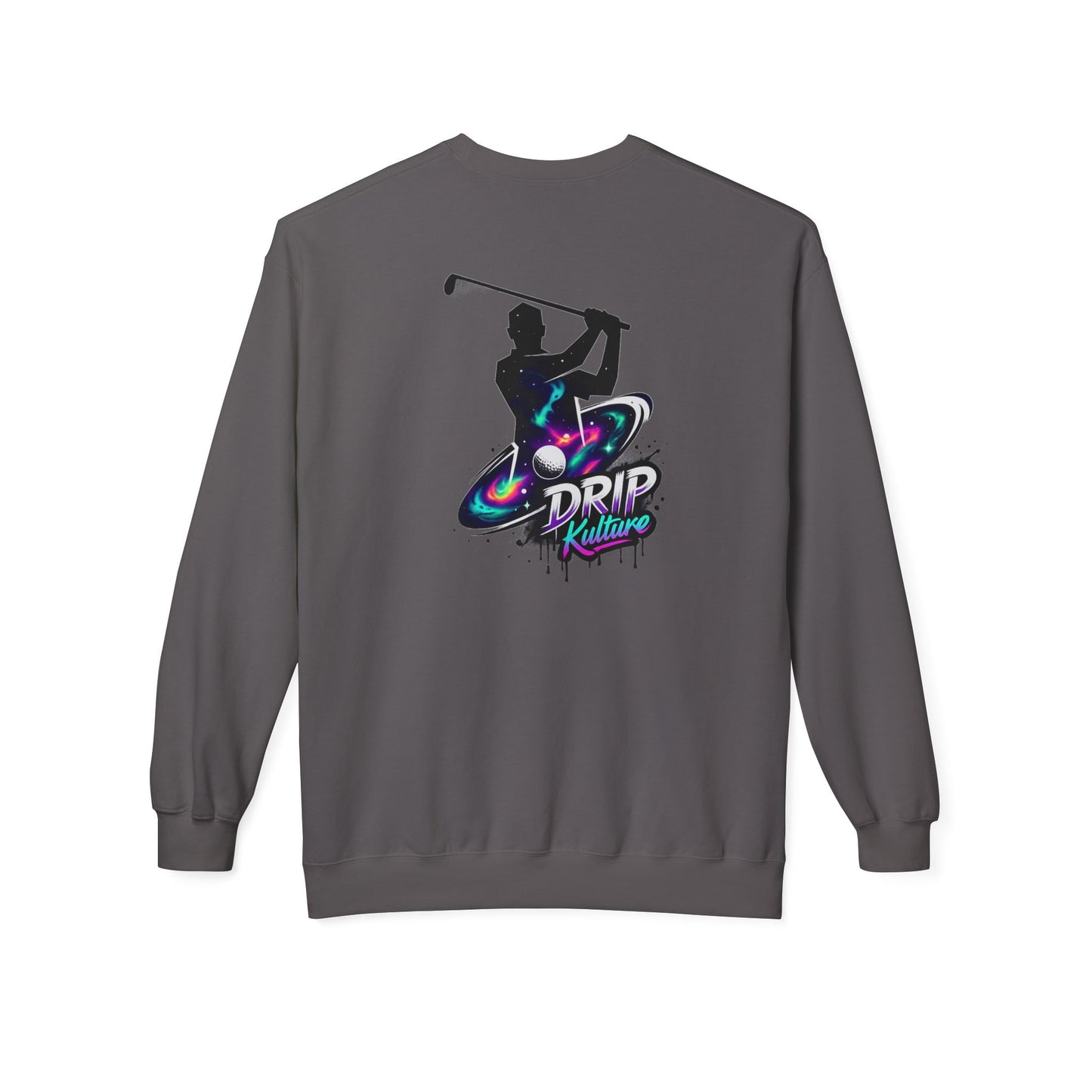 Galactic Golfer Unisex Crewneck - Multiple Colors