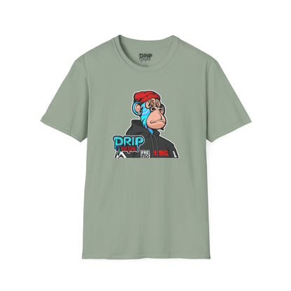 NFT Blue Lightning Drip Kulture Unisex Tee - Multiple Colors