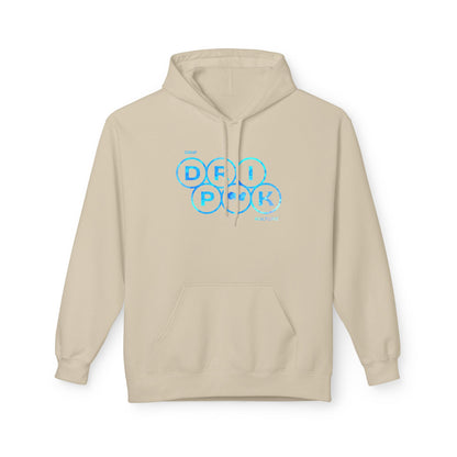 Blue Circle Drip Kulture Unisex Hoodie - Multiple Colors