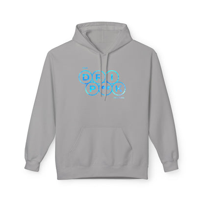 Blue Circle Drip Kulture Unisex Hoodie - Multiple Colors