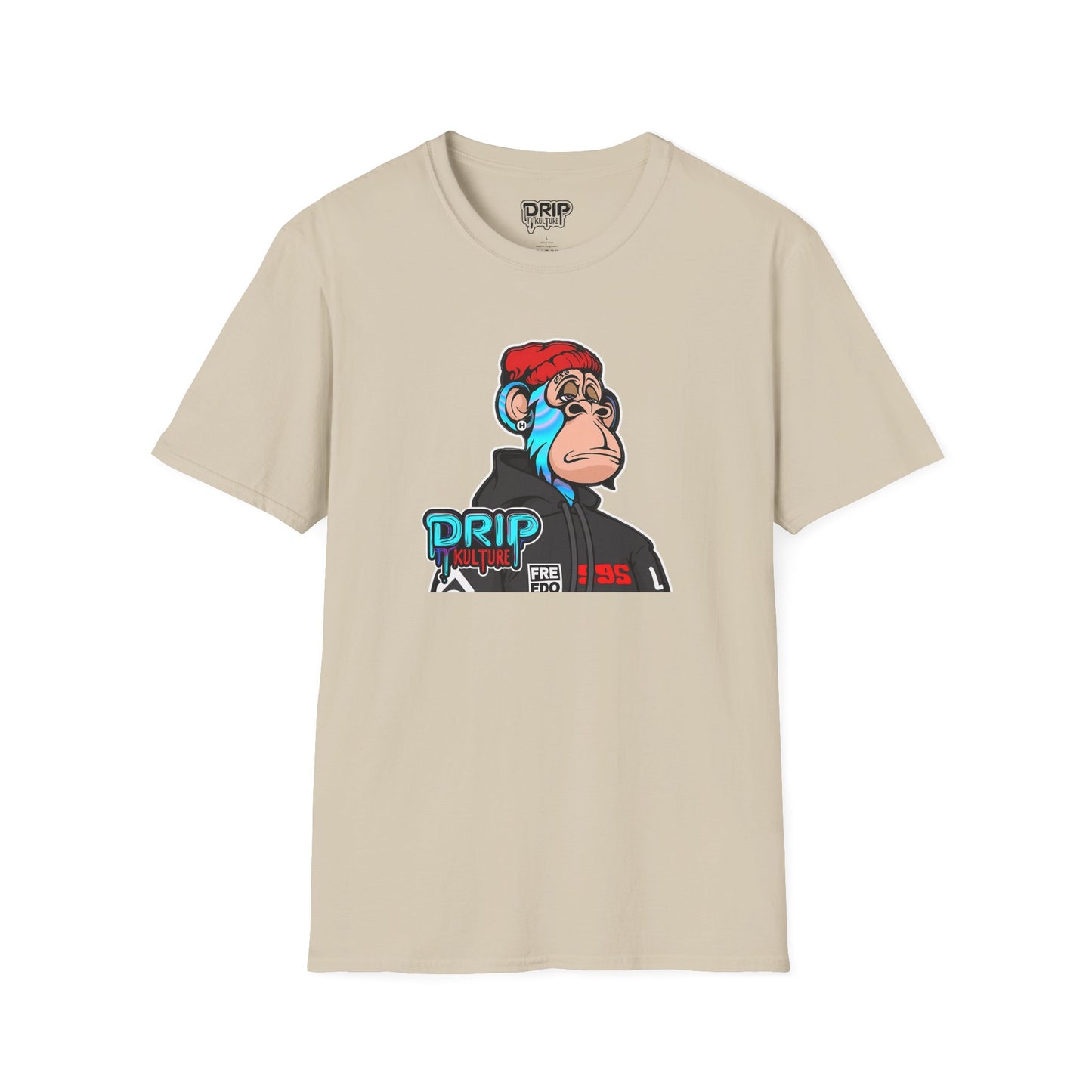 NFT Blue Lightning Drip Kulture Unisex Tee - Multiple Colors