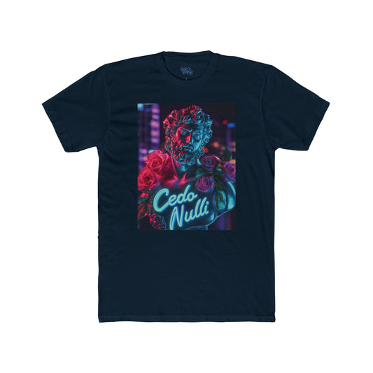 DK “Cedo Nulli - Blue Glow” - Unisex Cotton Tee