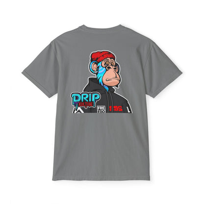 NFT Blue Lightning Drip Kulture Unisex Pocket T-Shirt - Multiple Colors