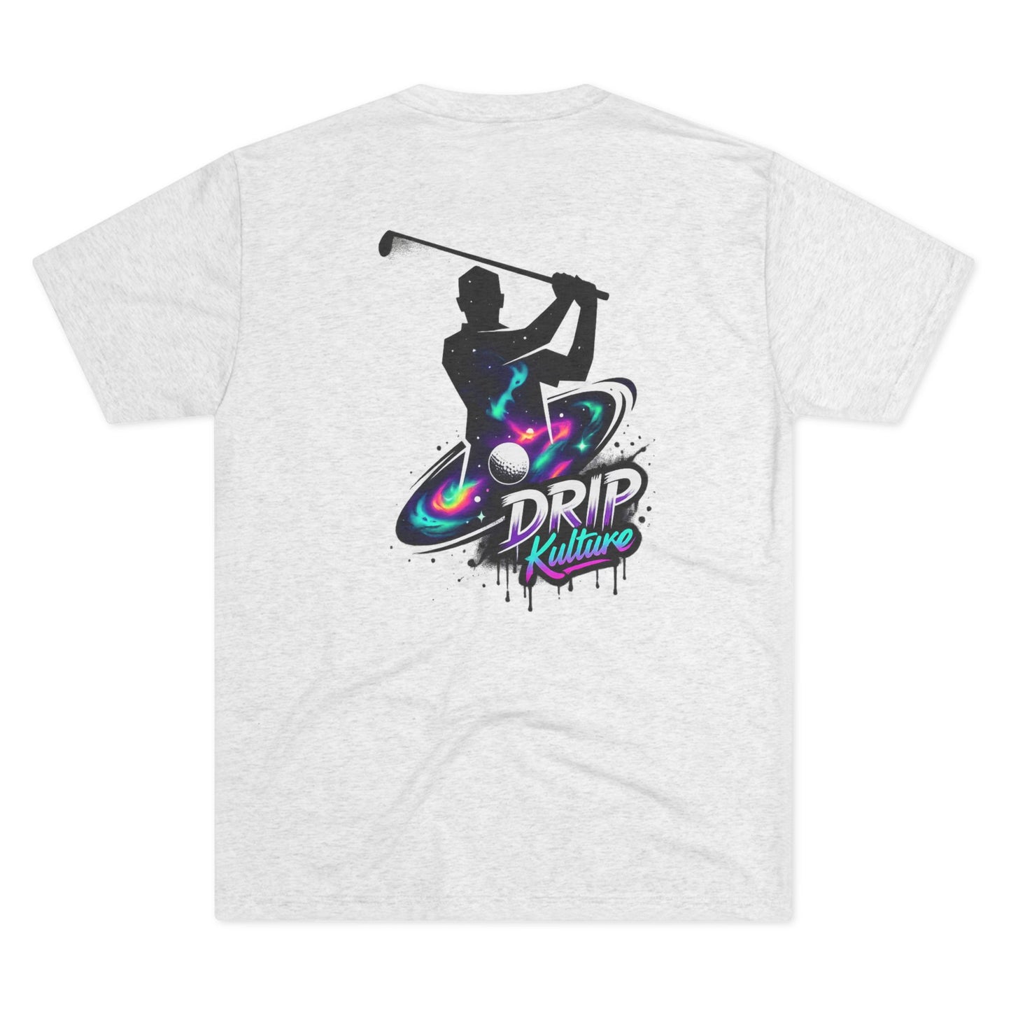 Galactic Golfer Unisex Tri-Blend T-Shirt - Multiple Colors