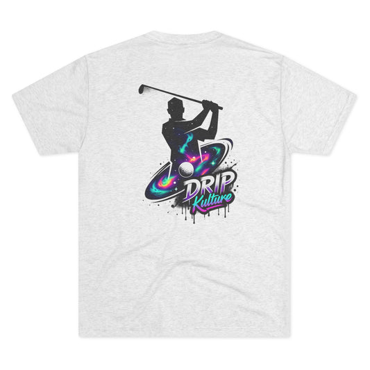 Galactic Golfer Unisex Tri-Blend T-Shirt - Multiple Colors