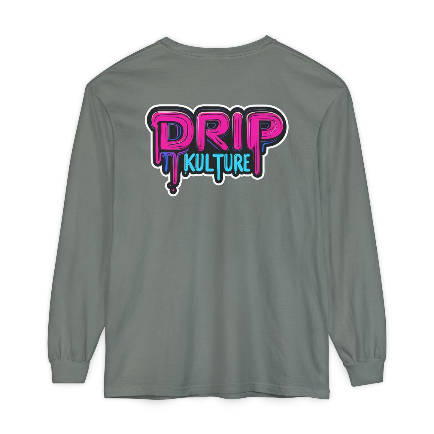Miami Drip Kulture Long-Sleeve Tee - Multiple Colors