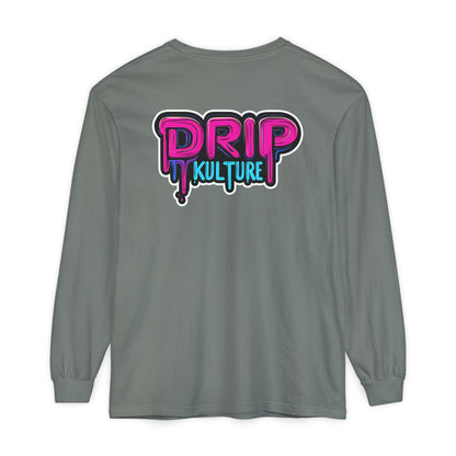 Miami Drip Kulture Long-Sleeve Tee - Multiple Colors