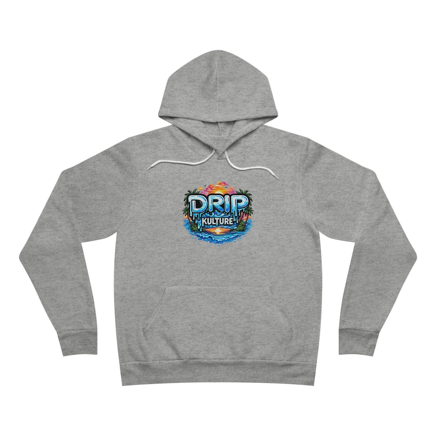 Drip Kulture Paradise Unisex Sponge Fleece Hoodie - Multiple Colors