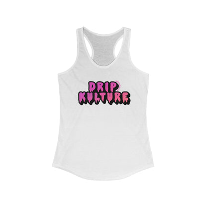 Pink Gradient Drip Kulture Women's Tank Top - Multiple Colors