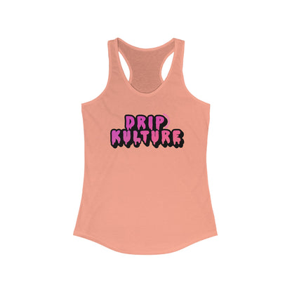 Pink Gradient Drip Kulture Women's Tank Top - Multiple Colors