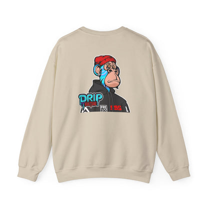 NFT Blue Lightning Drip Kulture Unisex Sweatshirt - Multiple Colors