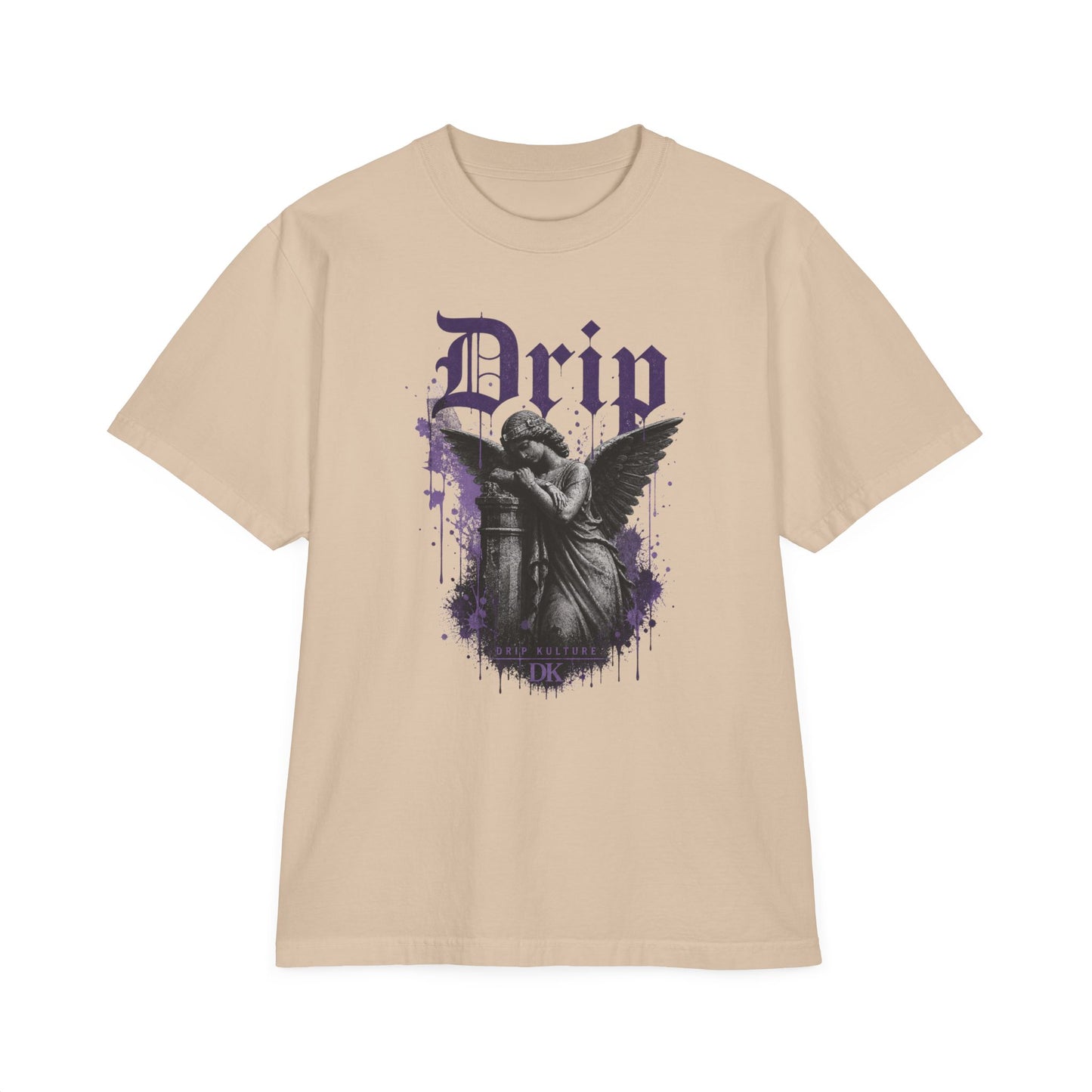 Angel Unisex Garment-Dyed Drop-Shoulder T-Shirt - Multiple Colors