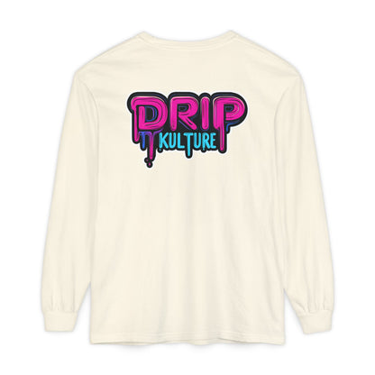 Miami Drip Kulture Long-Sleeve Tee - Multiple Colors