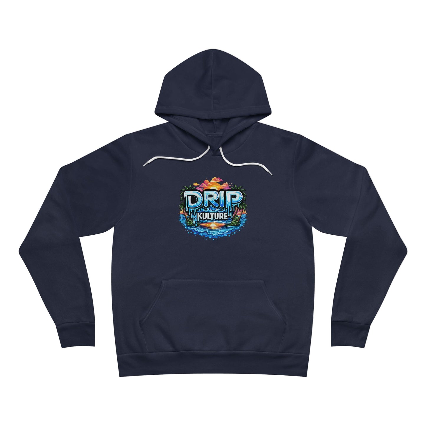 Drip Kulture Paradise Unisex Sponge Fleece Hoodie - Multiple Colors