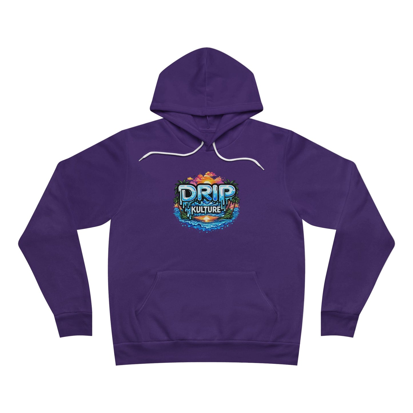 Drip Kulture Paradise Unisex Sponge Fleece Hoodie - Multiple Colors