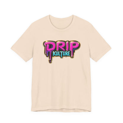 Drip Kulture Miami with Gold Outline Unisex T-Shirt - Multiple Colors