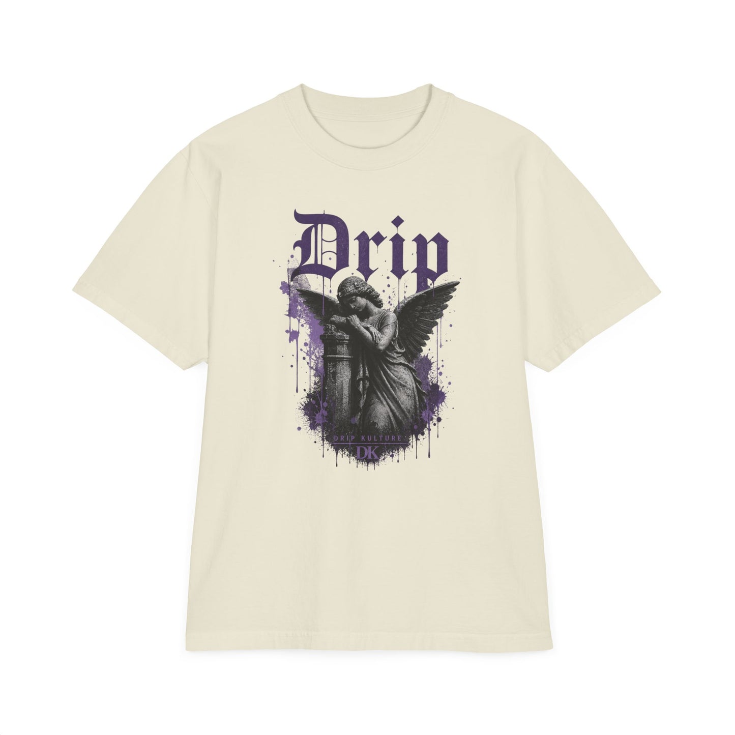 Angel Unisex Garment-Dyed Drop-Shoulder T-Shirt - Multiple Colors
