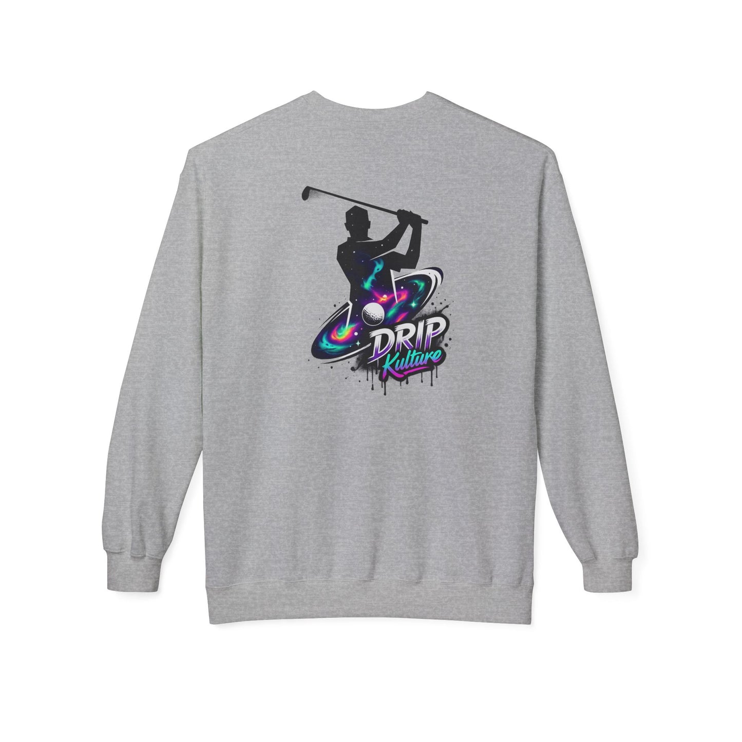 Galactic Golfer Unisex Crewneck - Multiple Colors