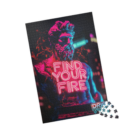 Find Your Fire Drip Kulture Puzzle - Multiple Sizes