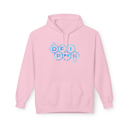 Blue Circle Drip Kulture Unisex Hoodie - Multiple Colors