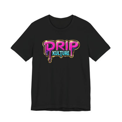 Drip Kulture Miami with Gold Outline Unisex T-Shirt - Multiple Colors
