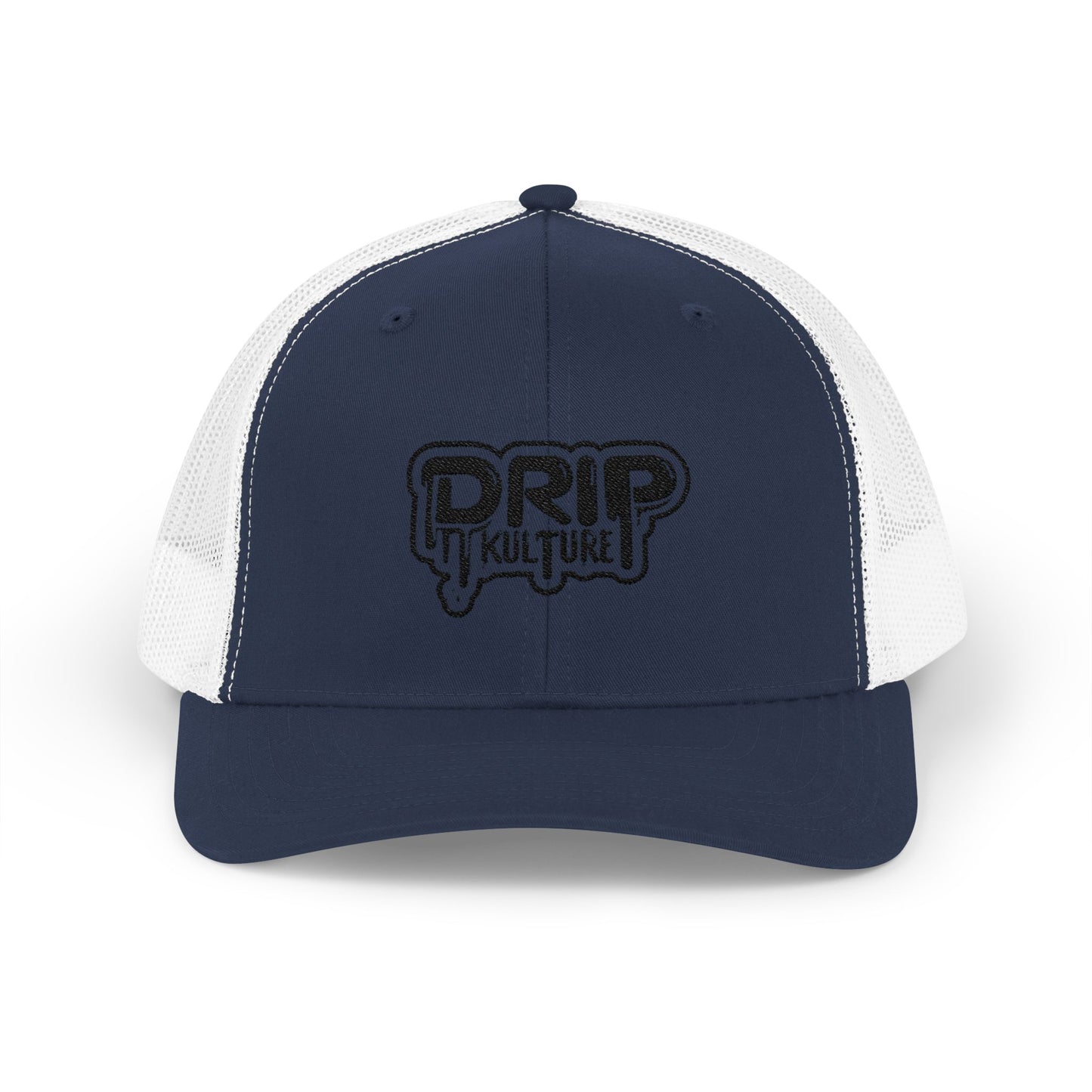 Drip Kulture Snapback Trucker Cap Embroidery - Multiple Colors