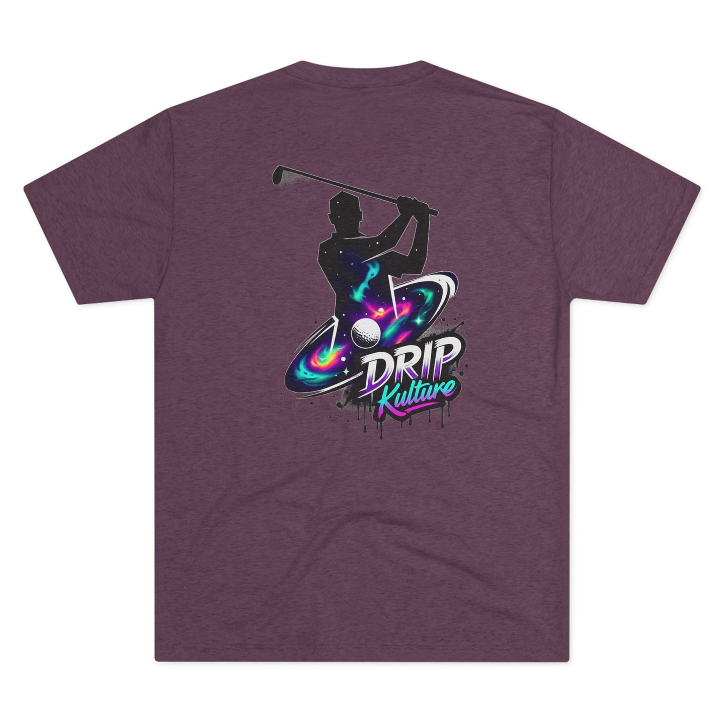 Galactic Golfer Unisex Tri-Blend T-Shirt - Multiple Colors
