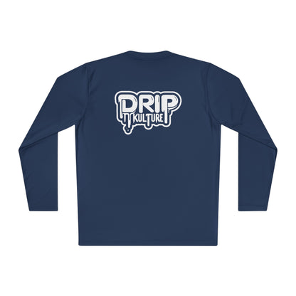 Drip Kulture Unisex Polyester Long Sleeve Tee - Multiple Colors