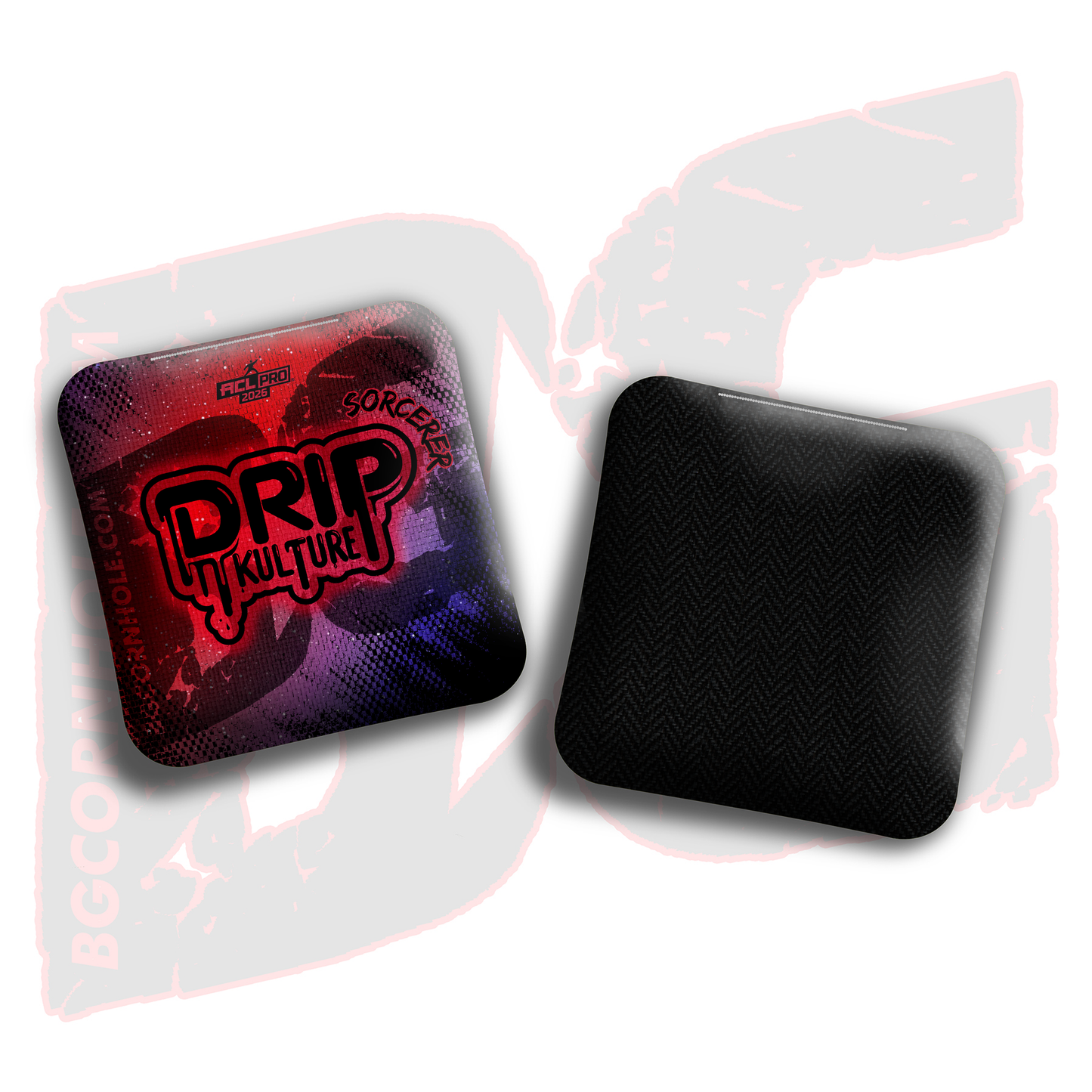 2026 Multiple Bag Models - DK x BG "The Dark Prophecy " - ACL Pro Stamped Cornhole Bags - Set of 4 Bags