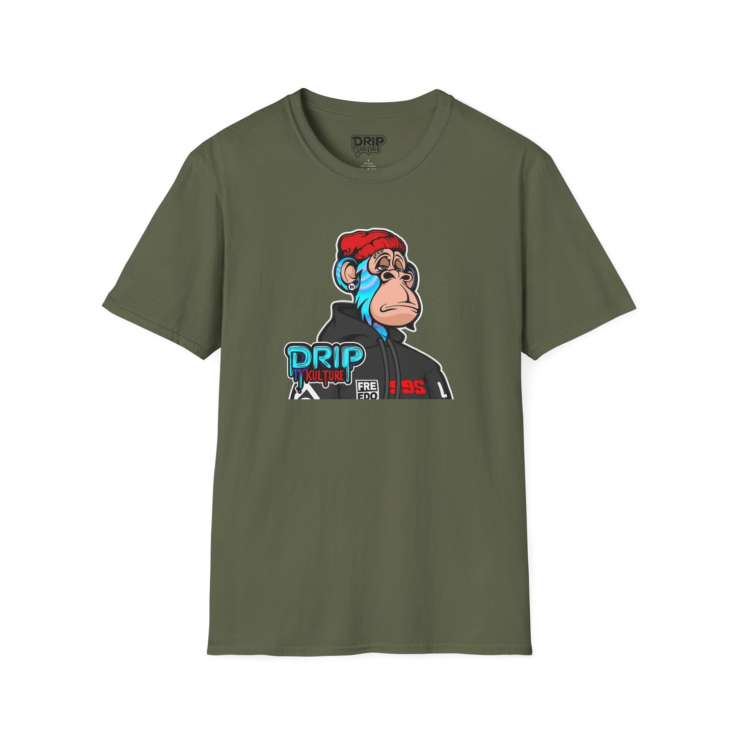 NFT Blue Lightning Drip Kulture Unisex Tee - Multiple Colors