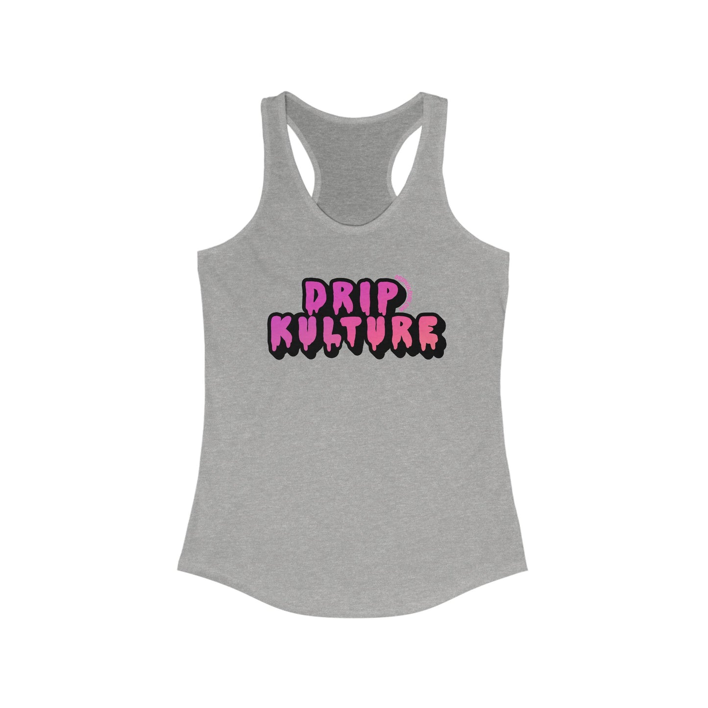 Pink Gradient Drip Kulture Women's Tank Top - Multiple Colors