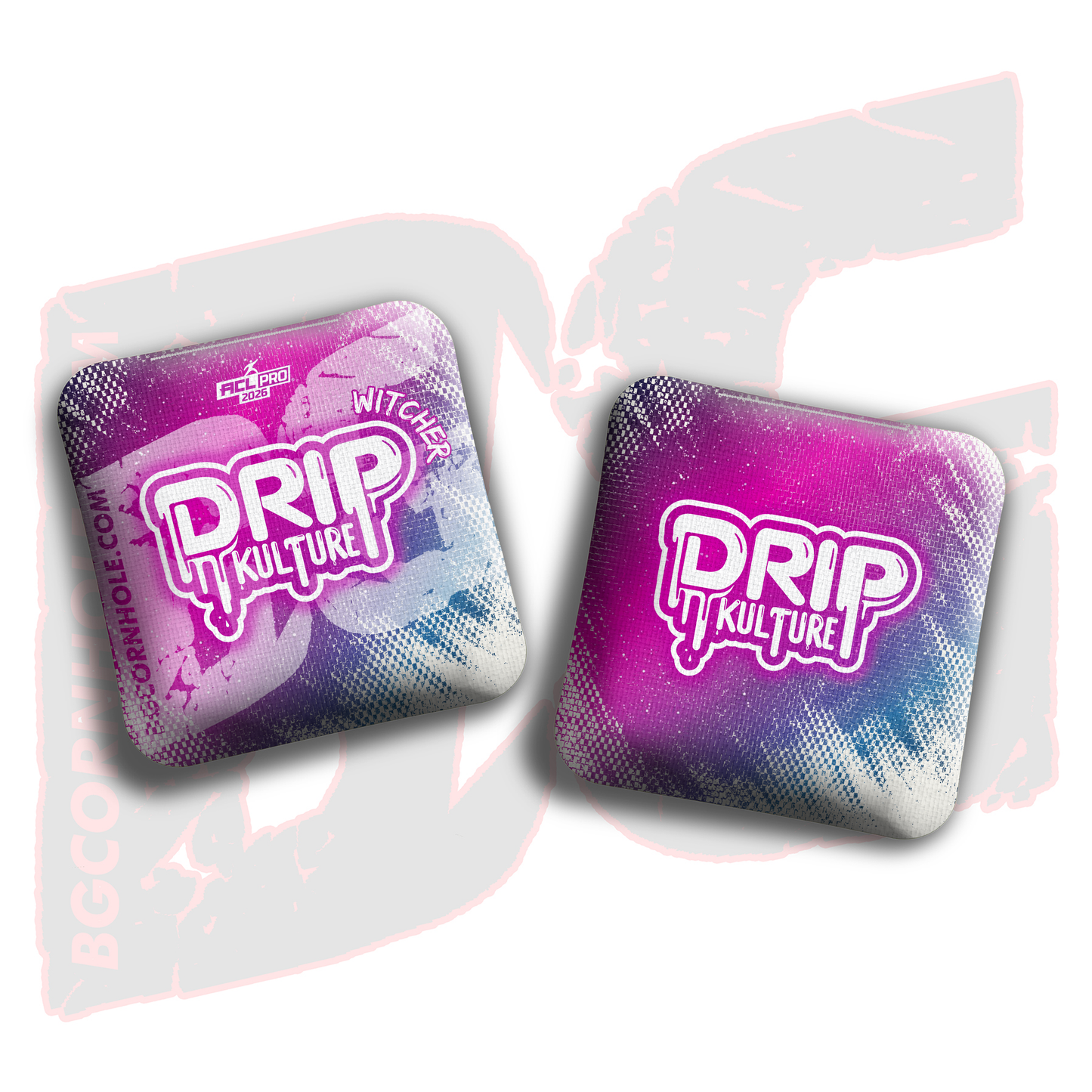 2026 Multiple Bag Models - DK x BG "The Light Prophecy " - ACL Pro Stamped Cornhole Bags - Set of 4 Bags