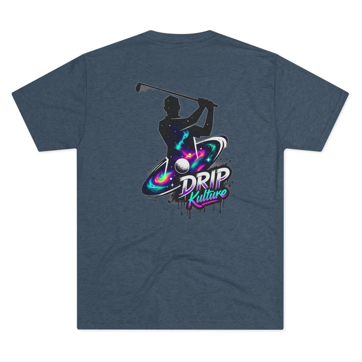 Galactic Golfer Unisex Tri-Blend T-Shirt - Multiple Colors
