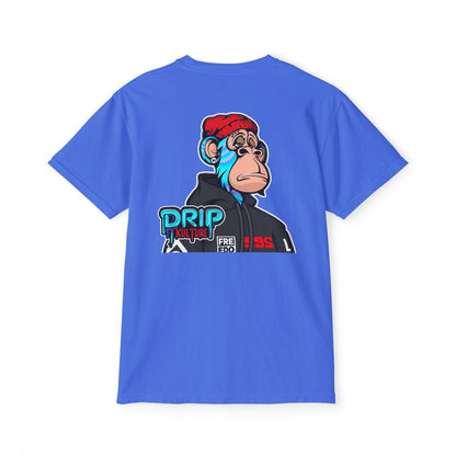 NFT Blue Lightning Drip Kulture Unisex Pocket T-Shirt - Multiple Colors