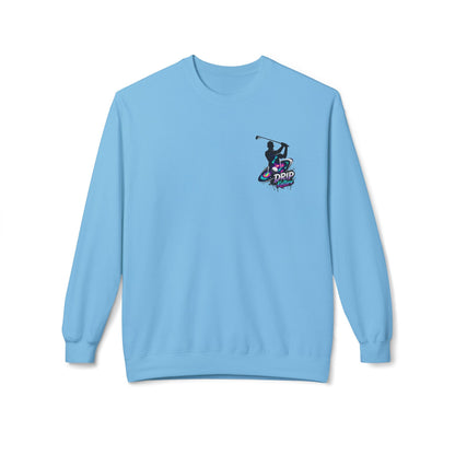 Galactic Golfer Unisex Crewneck - Multiple Colors