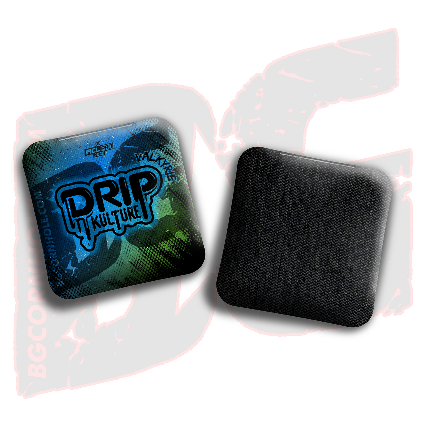 2026 Multiple Bag Models - DK x BG "The Dark Prophecy " - ACL Pro Stamped Cornhole Bags - Set of 4 Bags