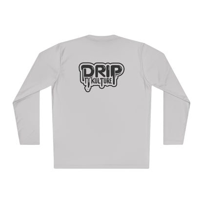 Drip Kulture Unisex Polyester Long Sleeve Tee - Multiple Colors