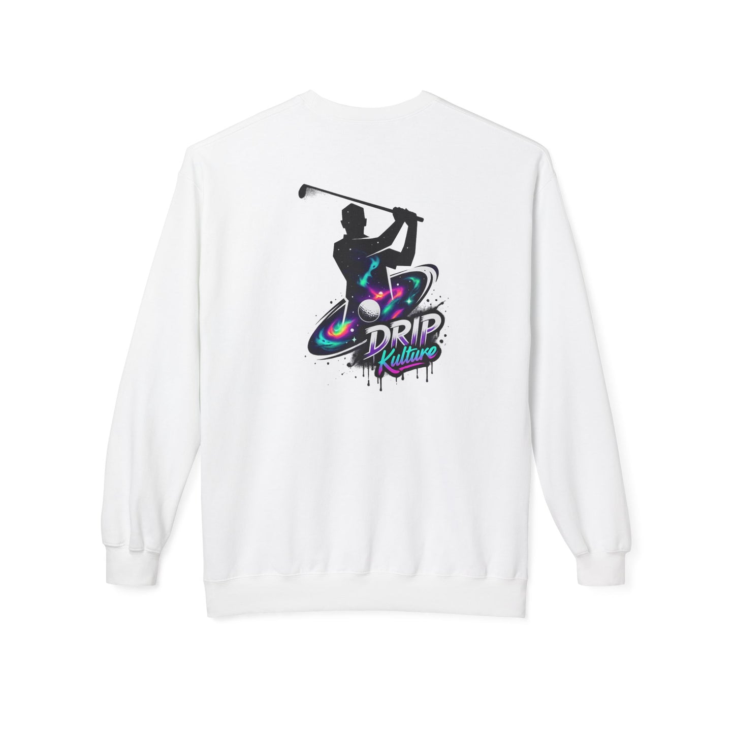 Galactic Golfer Unisex Crewneck - Multiple Colors