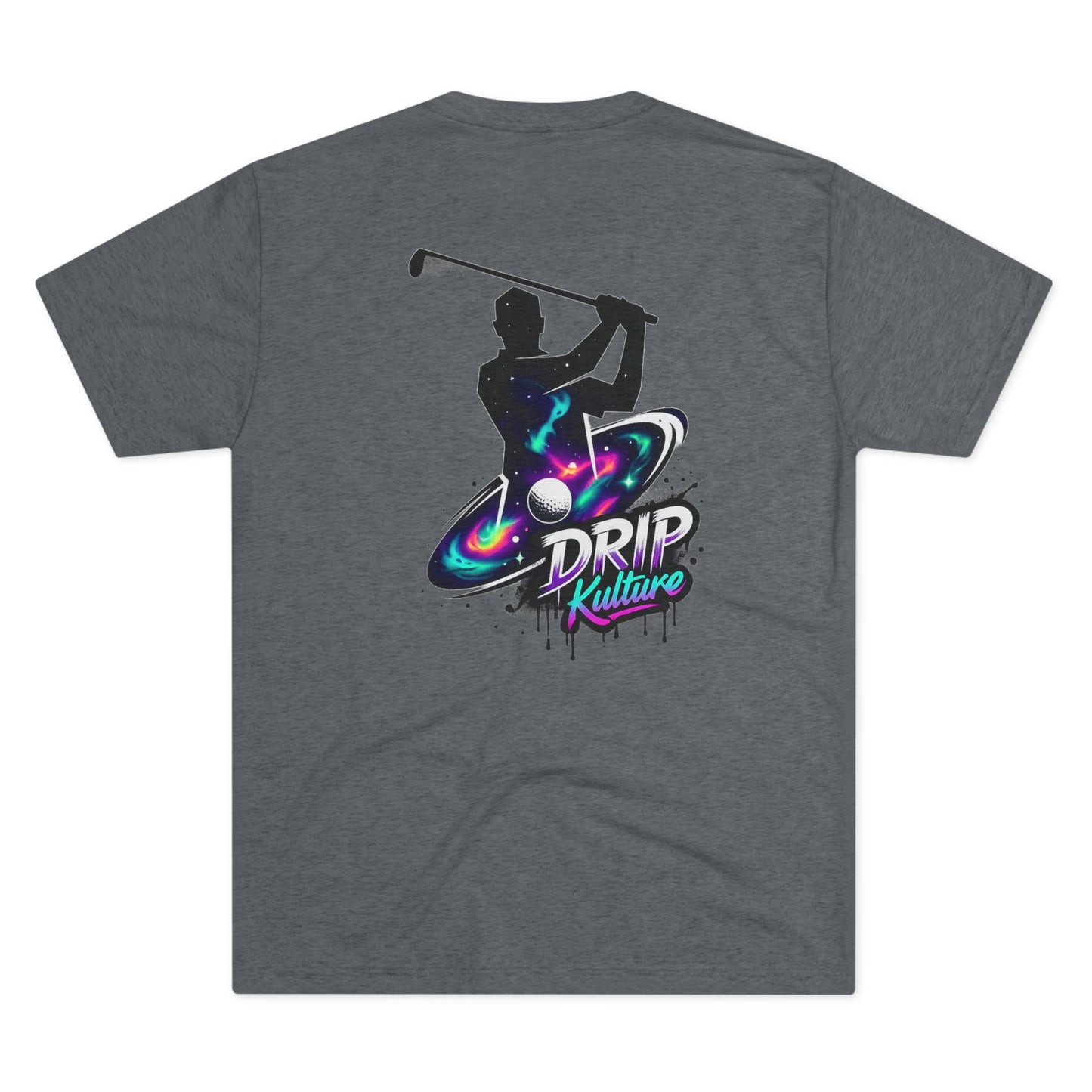 Galactic Golfer Unisex Tri-Blend T-Shirt - Multiple Colors