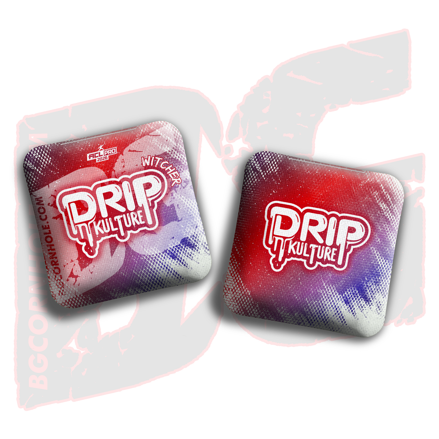 2026 Multiple Bag Models - DK x BG "The Light Prophecy " - ACL Pro Stamped Cornhole Bags - Set of 4 Bags