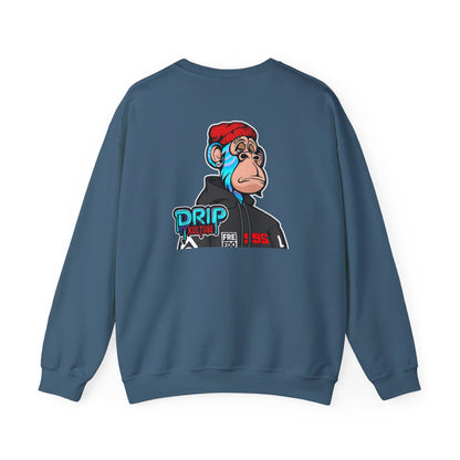 NFT Blue Lightning Drip Kulture Unisex Sweatshirt - Multiple Colors