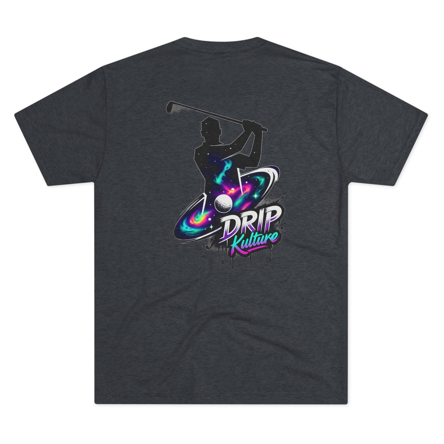 Galactic Golfer Unisex Tri-Blend T-Shirt - Multiple Colors