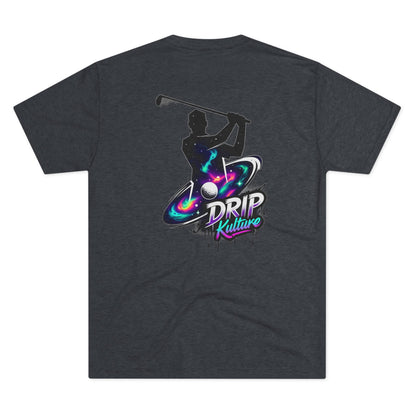 Galactic Golfer Unisex Tri-Blend T-Shirt - Multiple Colors