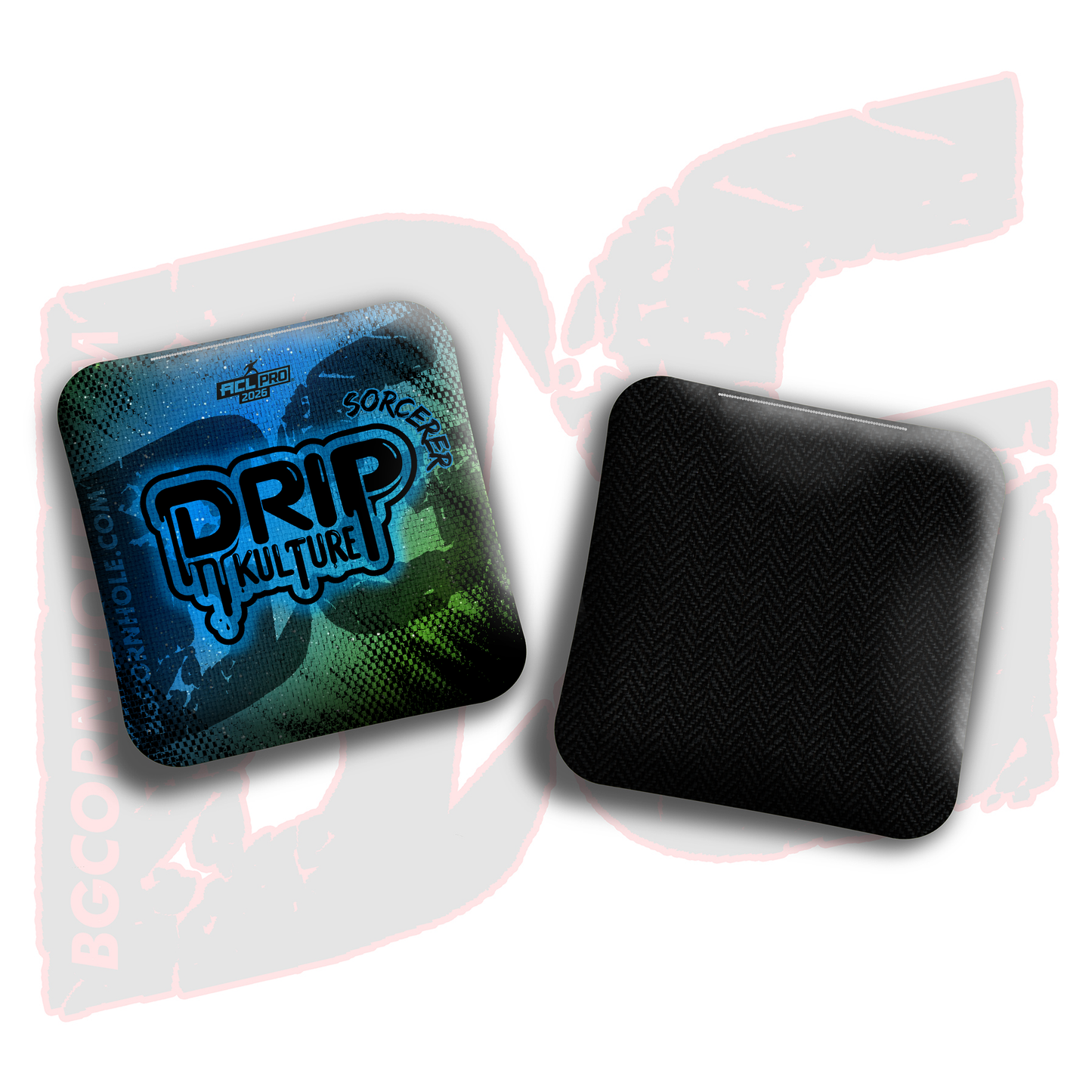 2026 Multiple Bag Models - DK x BG "The Dark Prophecy " - ACL Pro Stamped Cornhole Bags - Set of 4 Bags